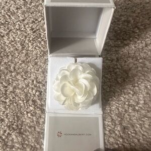Hook and Albert Lapel Flower - Ivory